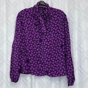 Vintage Silk Blouse M
